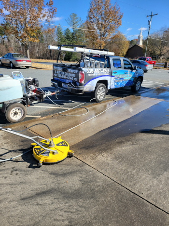 Concrete Cleaning in Winston-Salem, North Carolina