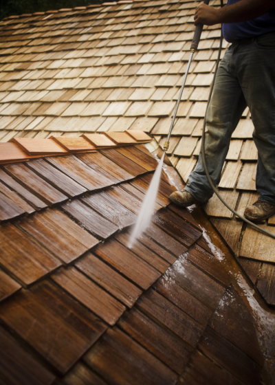 Roof Washing in Winston-Salem, North Carolina