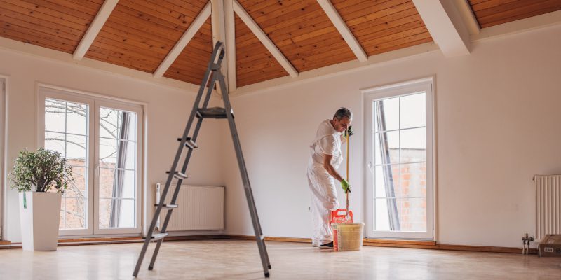 Living Room Painting in Winston-Salem, North Carolina